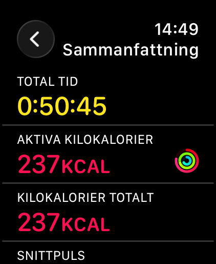 Pass-sammanfattning
